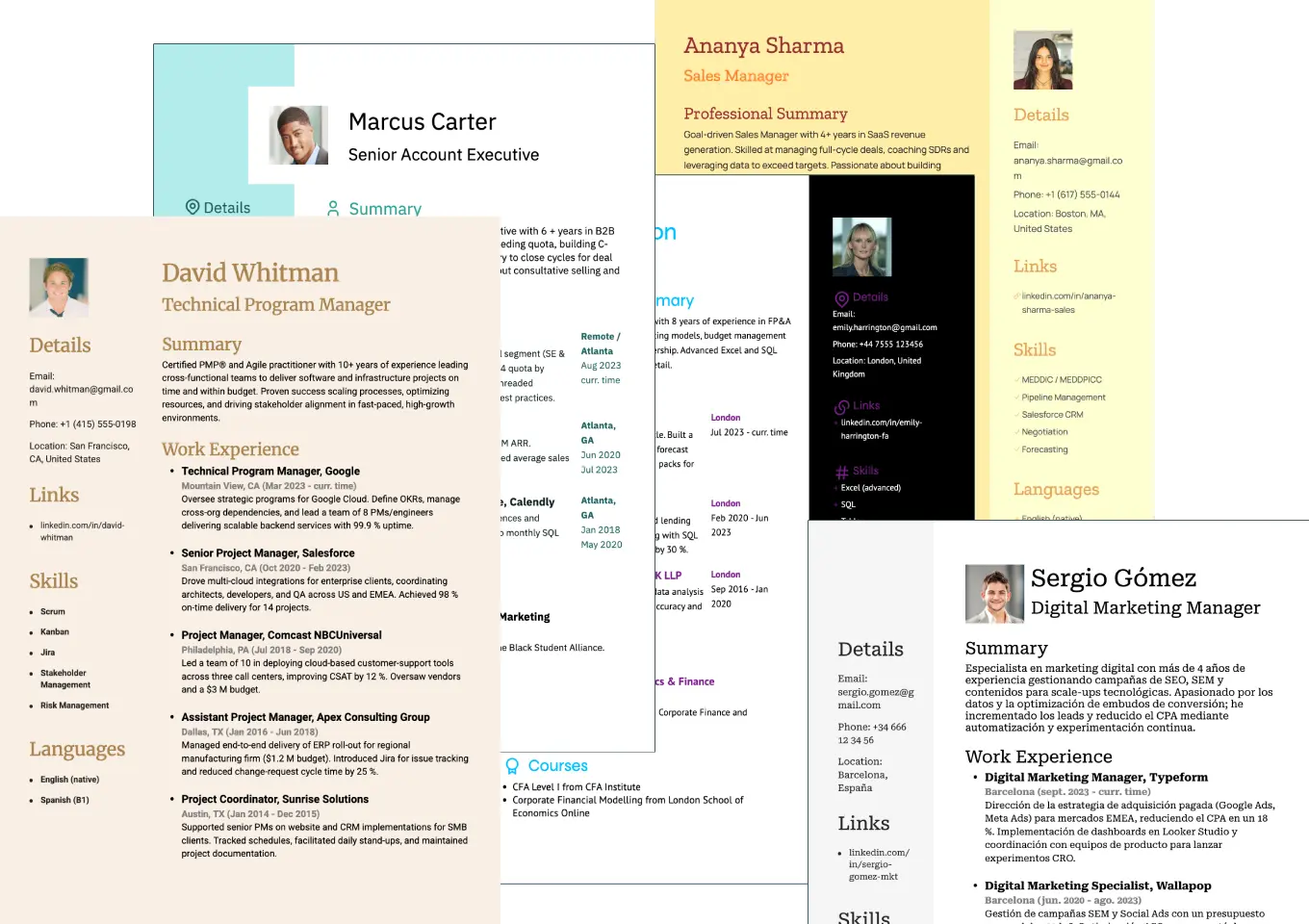 Your professional resume, done right